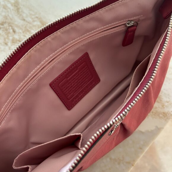 Red Coach shoulder bag - Picture 3 of 4